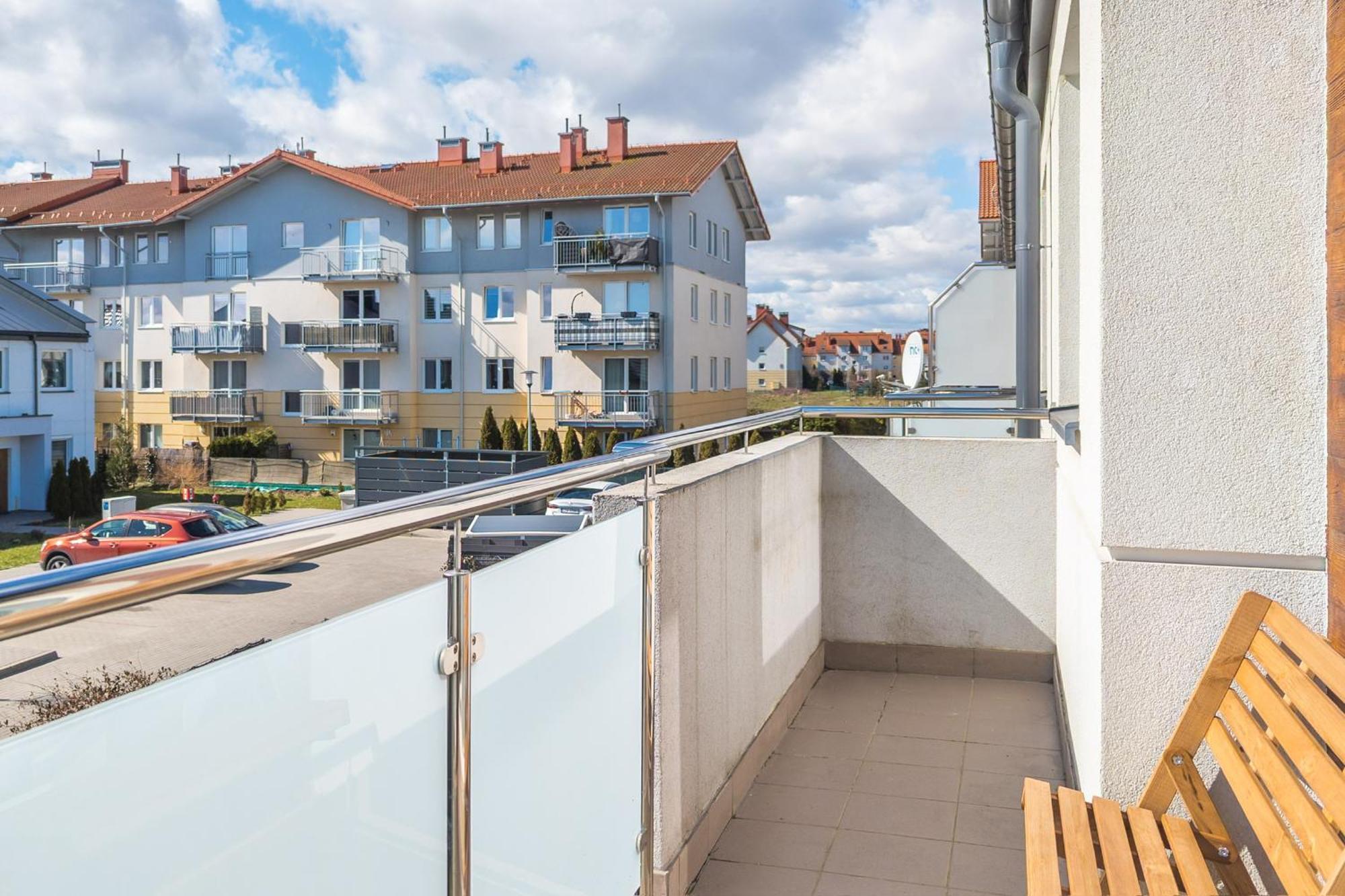 Przestronne 2 Oddzielne Sypialnie Caly Apartament W Spokojnej Dzielnicy Borkowo  ภายนอก รูปภาพ